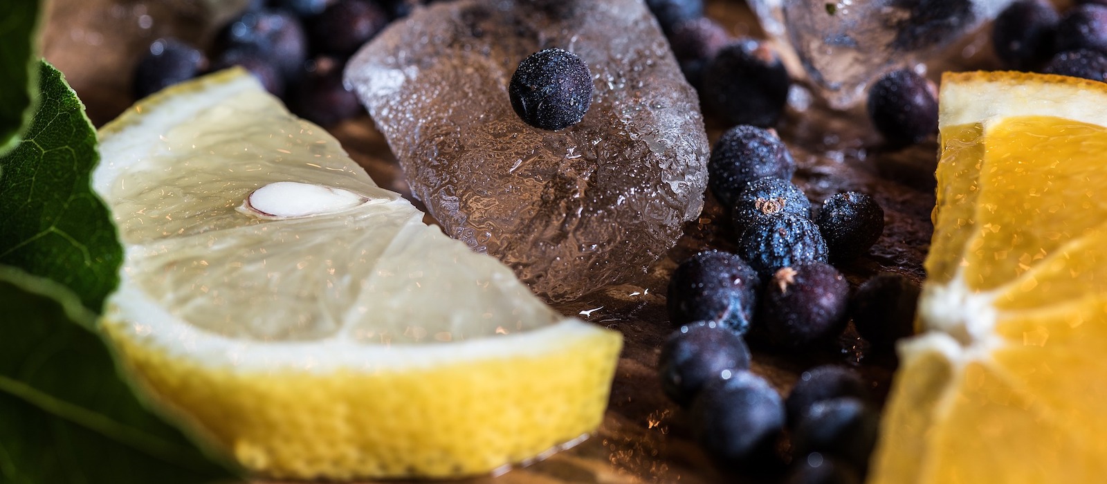Lemon and Blueberry