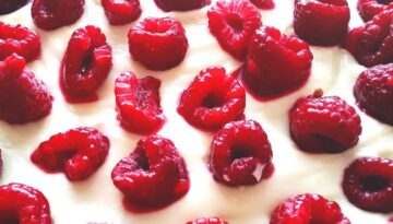 White Chocolate and Raspberry