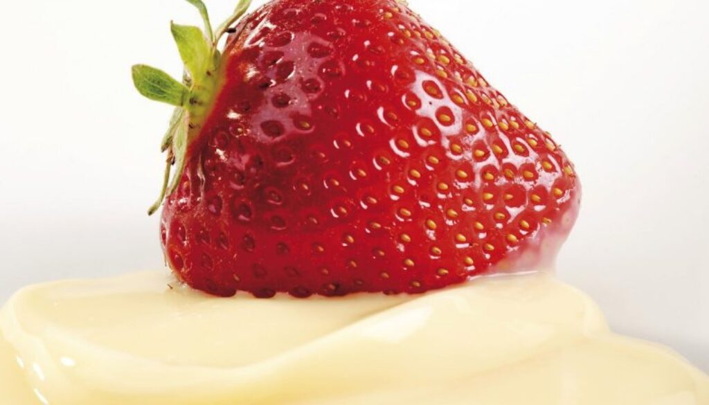 strawberry and cream